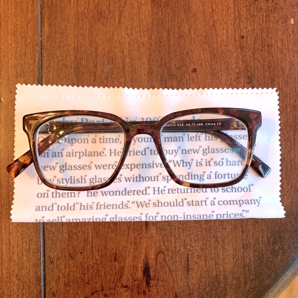 NWOT Warby Parker glasses frames